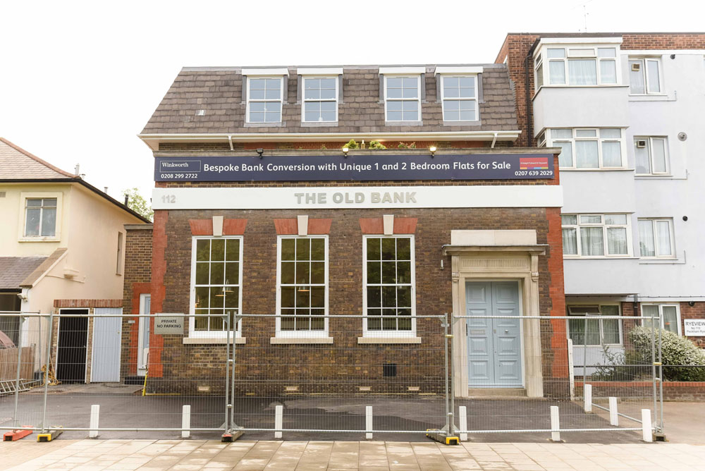 The Old Bank, Peckham Rye, Dulwich, London, SE15 4HA (planning permission & building control) architect, ARB / RIBA