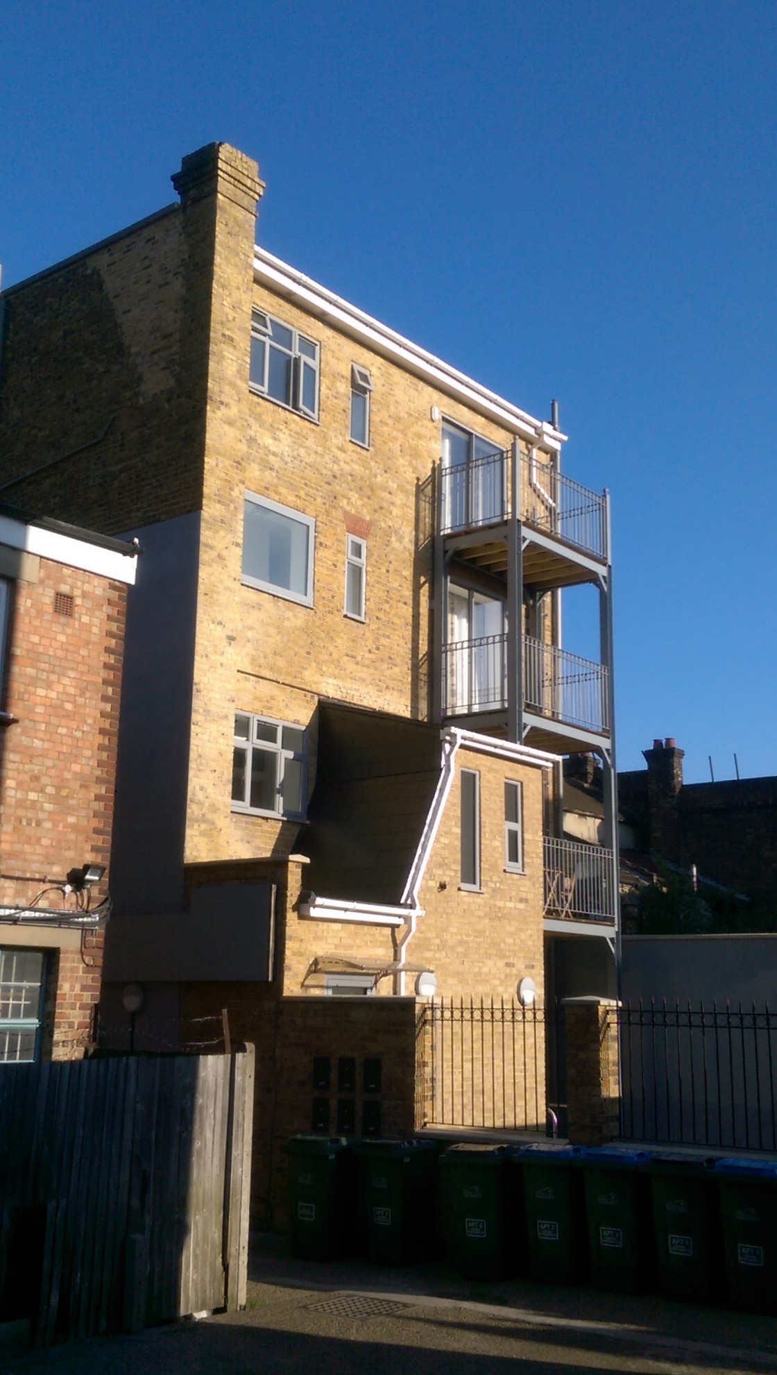 11 Court Yard, Eltham, London, SE95QE (Greenwich Council) (planning permission & building control) architect, ARB / RIBA